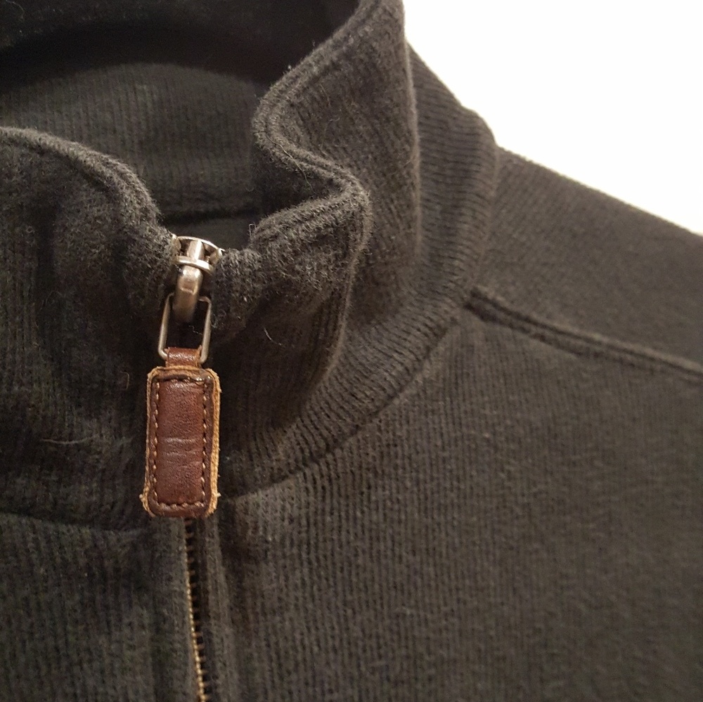 Mens Polo Ralph Lauren Large Sweater Blk/drkPurple